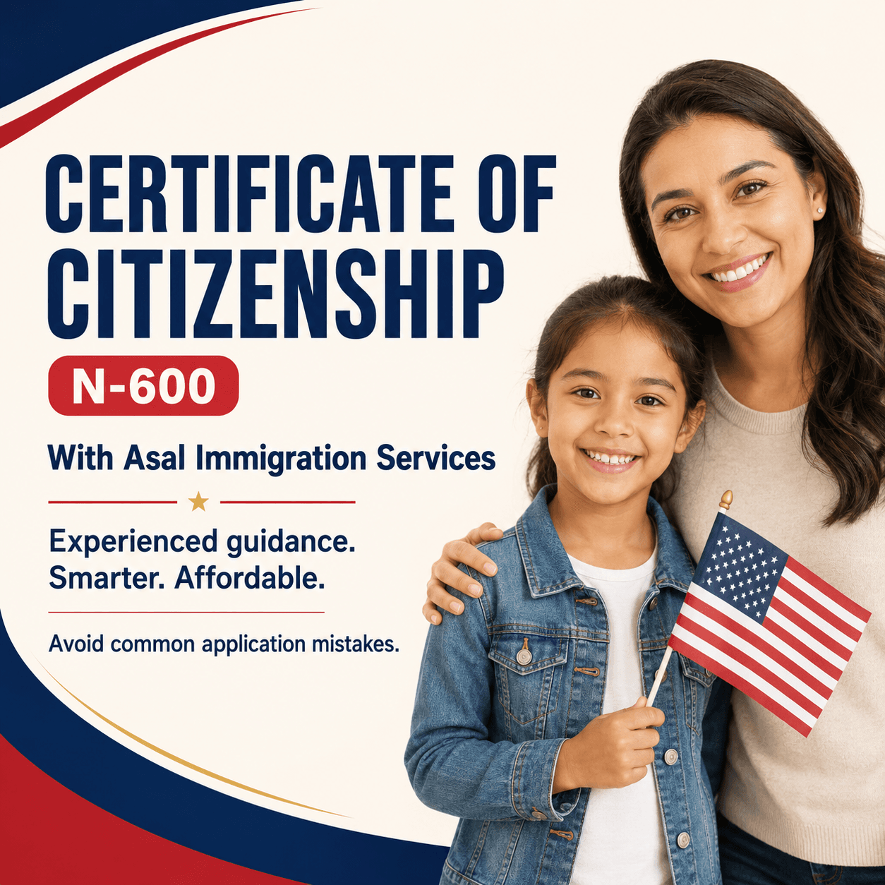 Certificate of citizenship N-600 service graphic