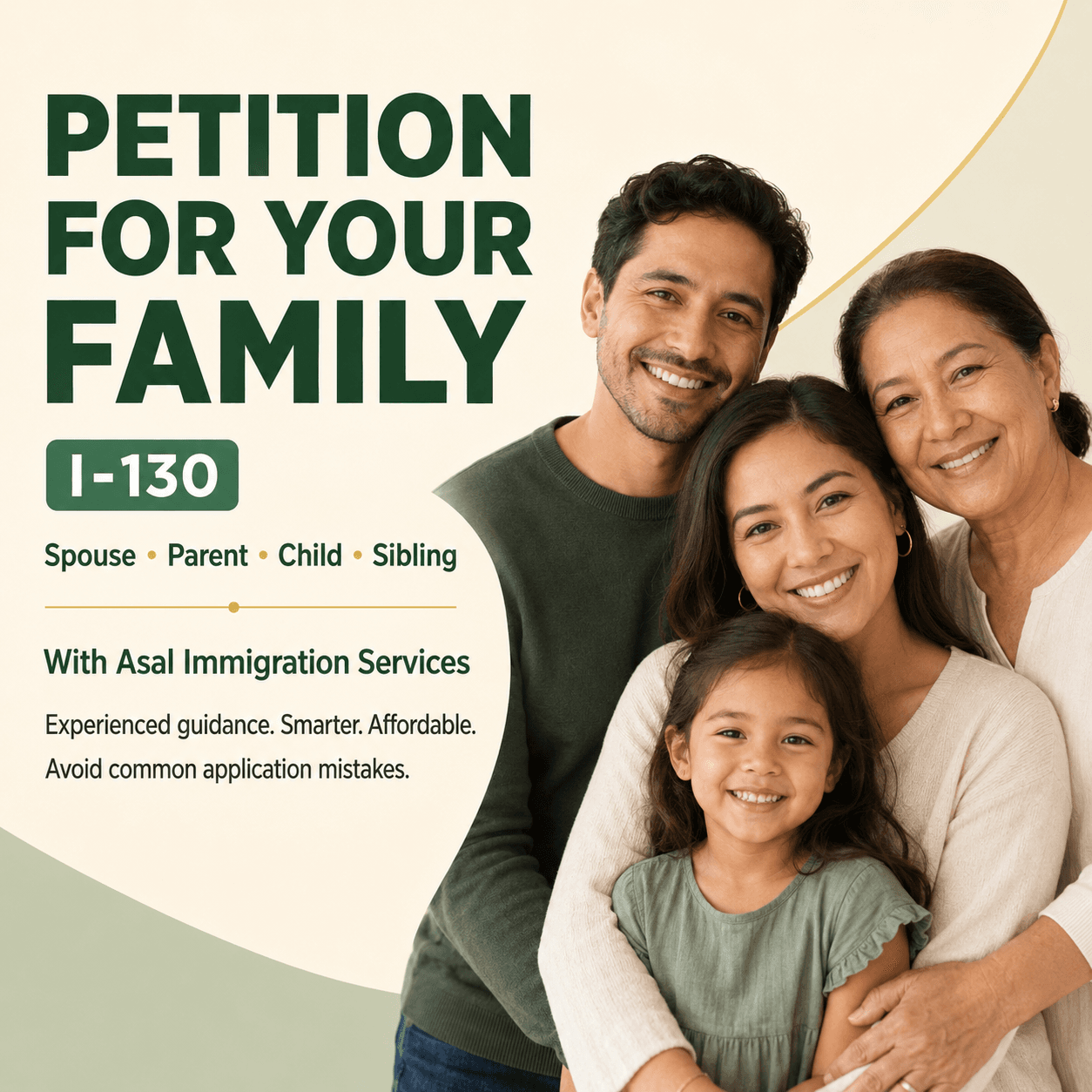 Family petition service graphic